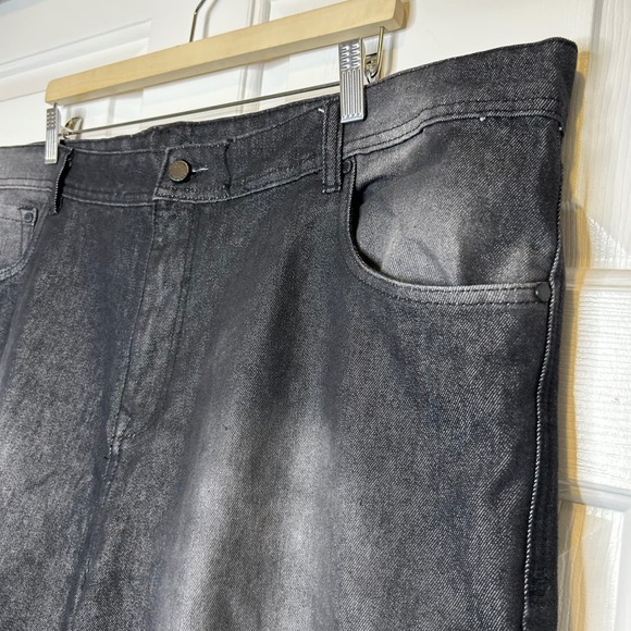 Steves Jeans Mens Black Denim Shorts Size 46 - Picture 2 of 4